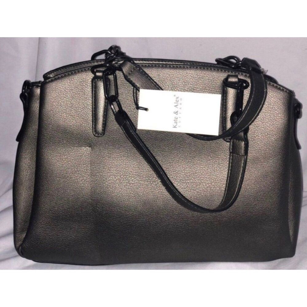 Kate & Alex purse new with tags dark golden color B36